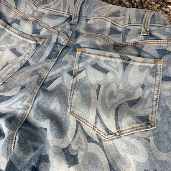 XL (14-16) Blue Flare Jeggings Wonder Nation - Picture 4 of 6